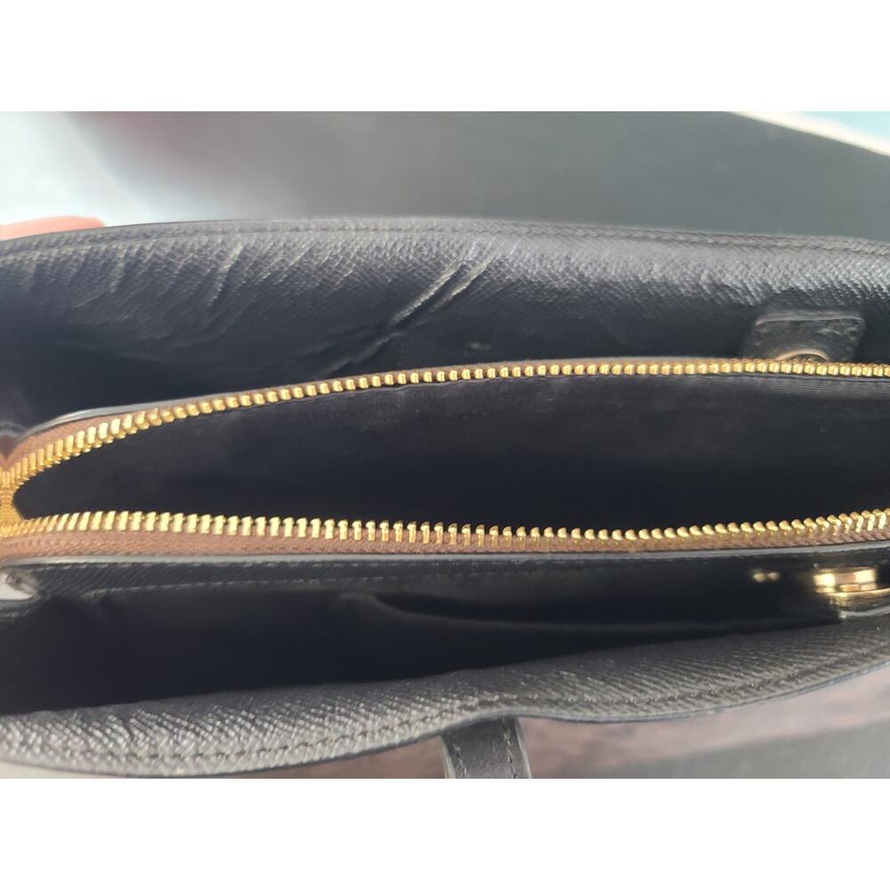 Coach Authentic Brown Signature Coated Canvas Large Avenue Carryall Tote - Picture 16 of 16